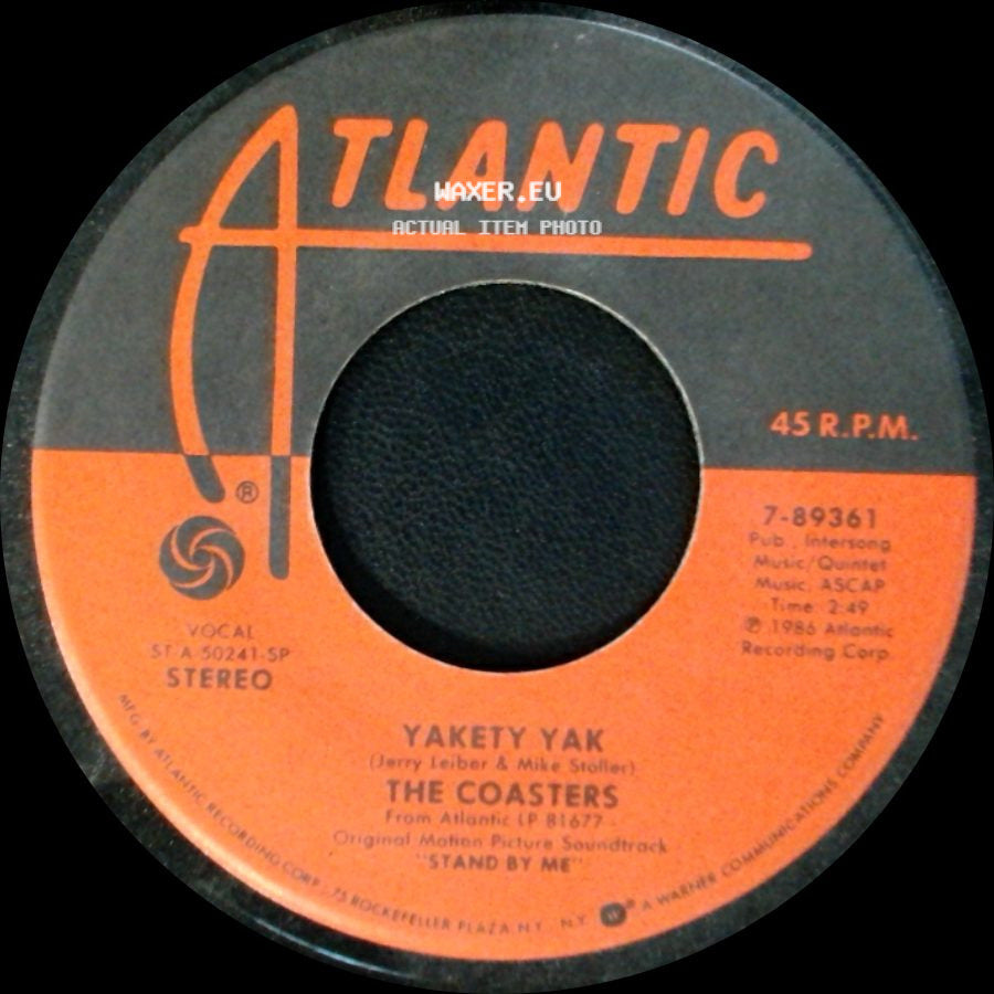 Ben E. King / The Coasters - Stand By Me / Yakety Yak side B