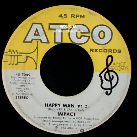 Impact - Happy Man (Pt. Ii) / Happy Man (Pt. I) side B