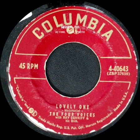 The Four Voices With Ray Conniff & His Orch. - Lovely One / Geronimo side A