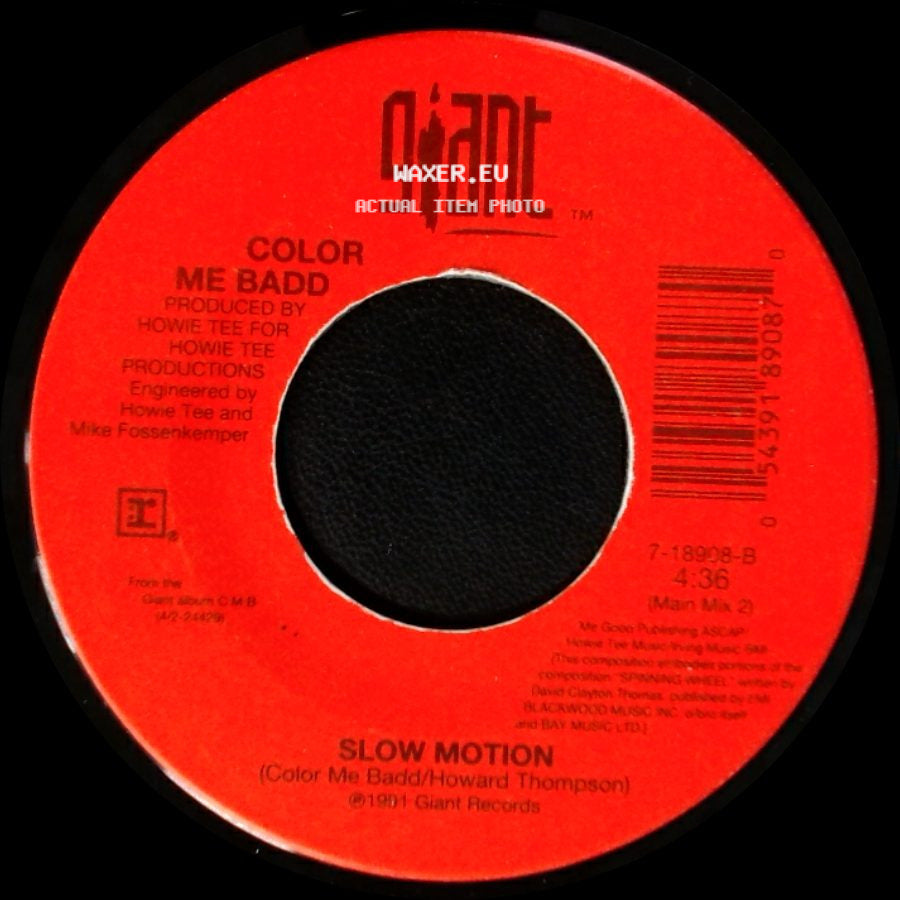 Color Me Badd - Slow Motion / Slow Motion side A