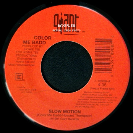Color Me Badd - Slow Motion / Slow Motion side B