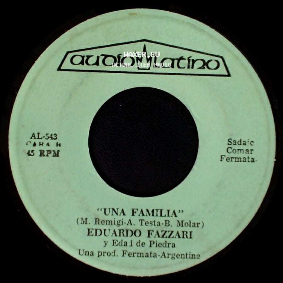Eduardo Fazzari Y Edad De Piedra - Es Lamentable / Una Familia side B