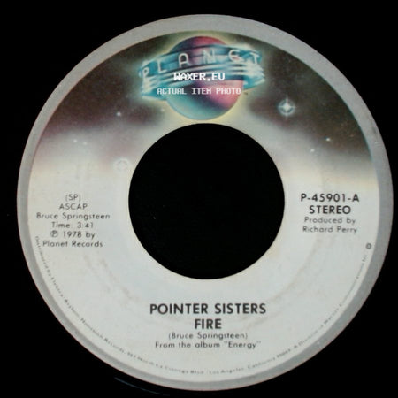 Pointer Sisters - Love Is Like A Rolling Stone / Fire side B