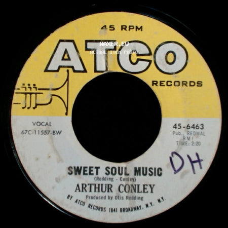 Arthur Conley - Sweet Soul Music / Let's Go Steady side A