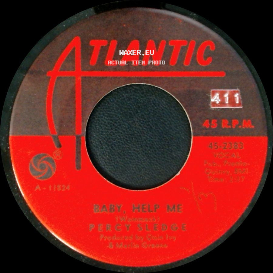 Percy Sledge - You've Got That Something Wonderful / Baby, Help Me side B