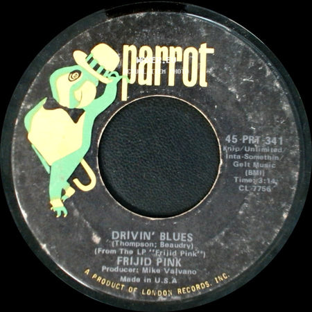 Frijid Pink - Drivin' Blues / House Of The Rising Sun side A