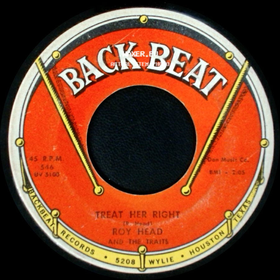 Roy Head And The Traits - So Long, My Love / Treat Her Right side B