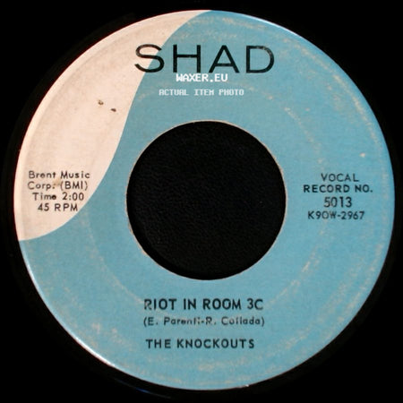 The Knockouts - Darling Lorraine / Riot In Room 3C side B