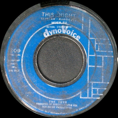 The Toys - This Night / A Lover's Concerto side A
