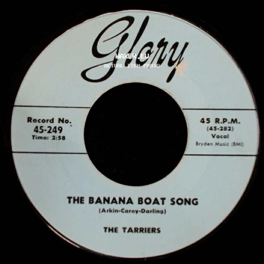 The Tarriers - The Banana Boat Song / No Hidin' Place side A