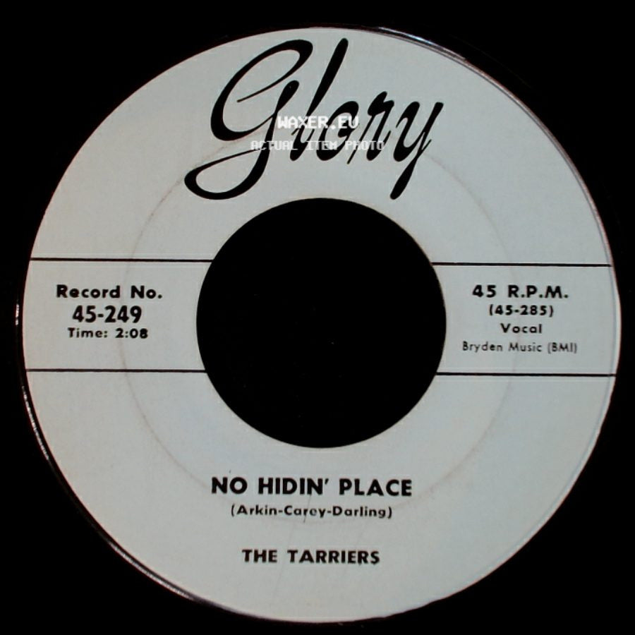 The Tarriers - The Banana Boat Song / No Hidin' Place side B