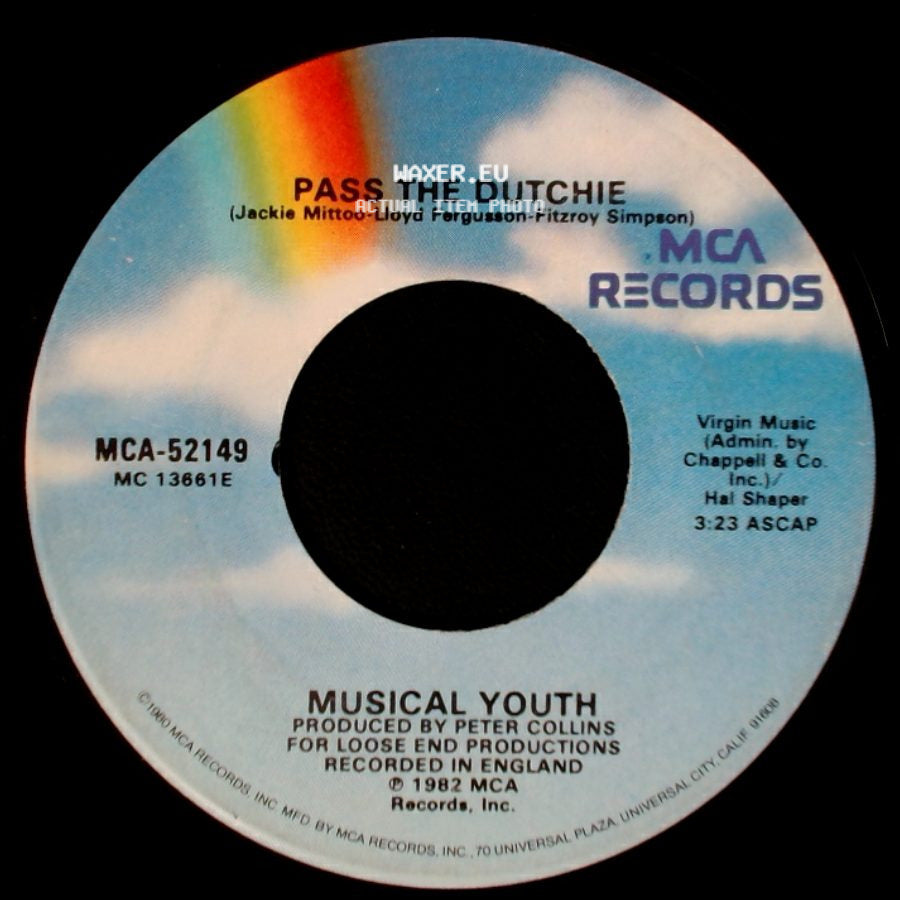 Musical Youth - Give Love A Chance / Pass The Dutchie side B