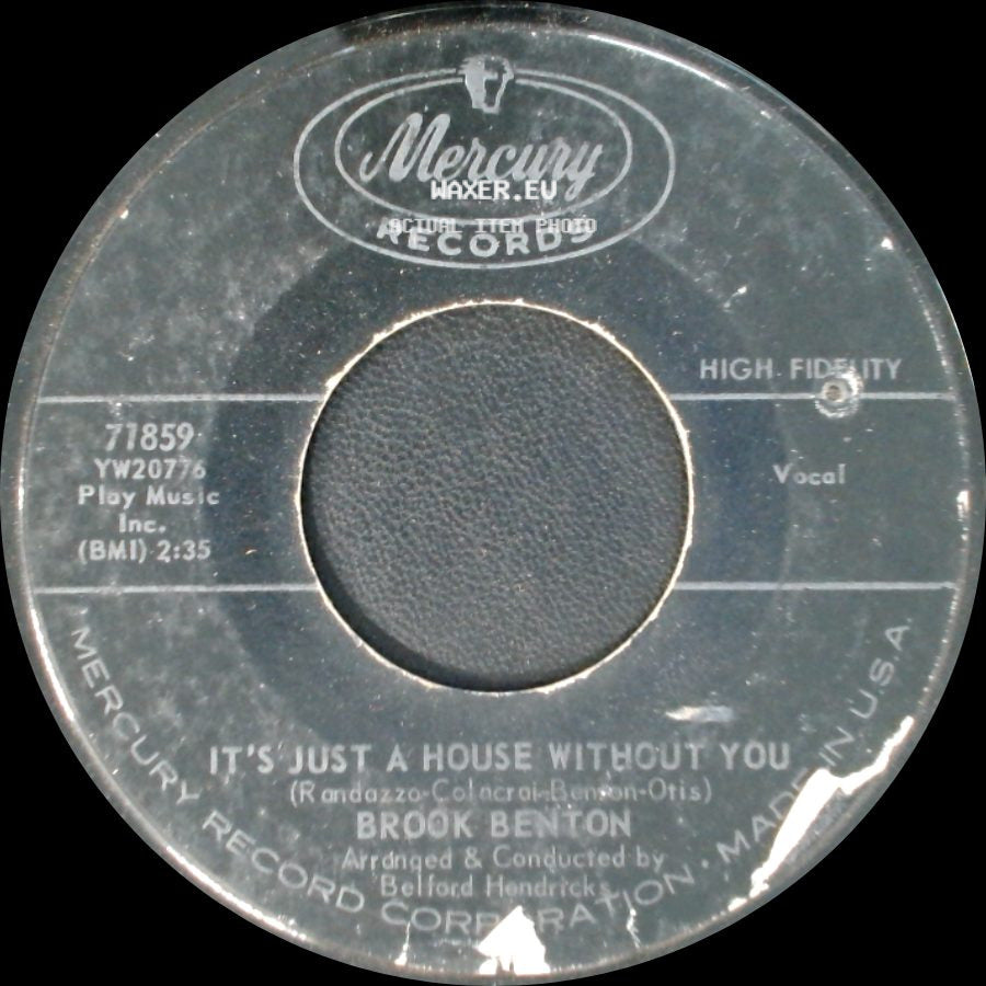 Brook Benton - It's Just A House Without You / Frankie And Johnny side A