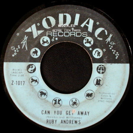 Ruby Andrews - Everybody Saw You / Can You Get Away side B