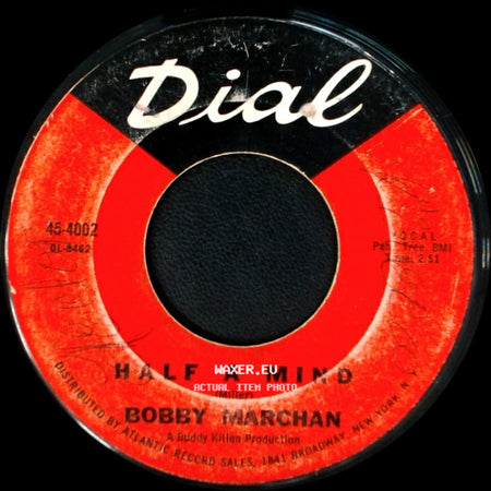 Bobby Marchan - Half A Mind / Get Down With It side A