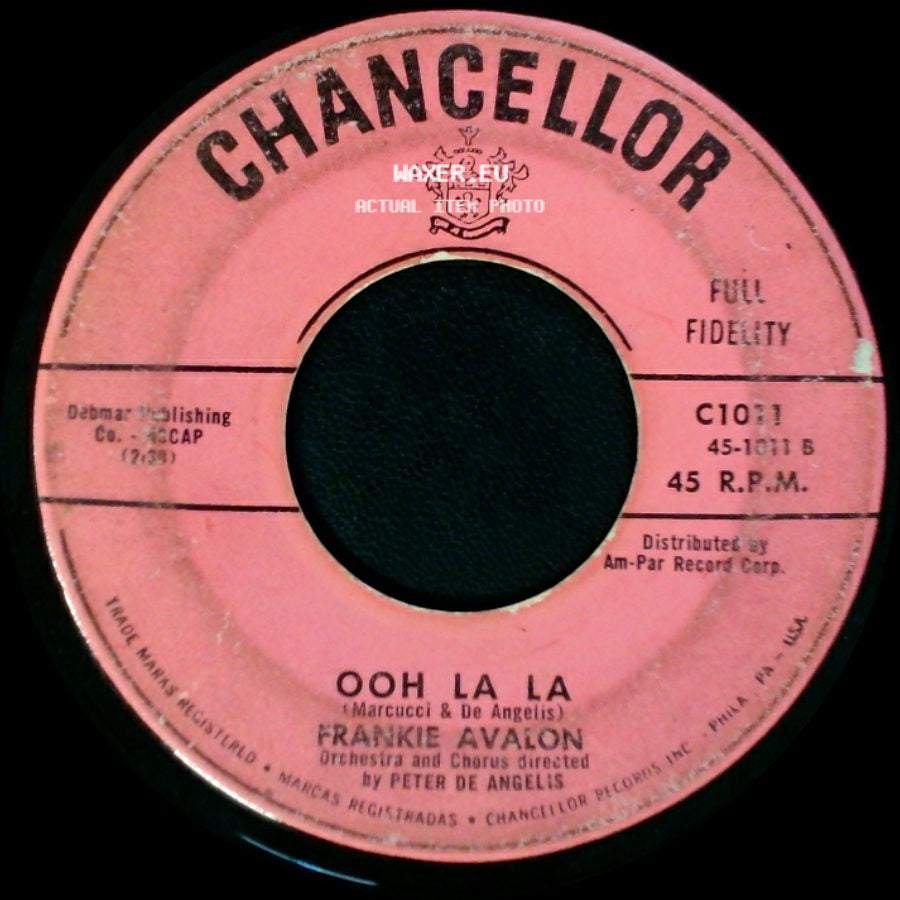 Frankie Avalon - Dede Dinah / Ooh La La side B