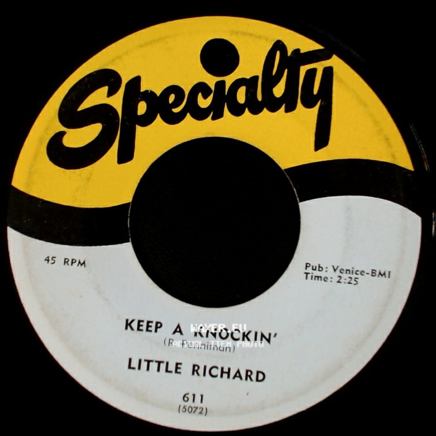 Little Richard - Can't Believe You Wanna Leave / Keep A Knockin' side B
