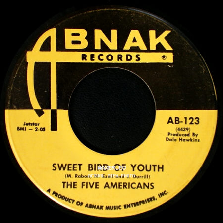 The Five Americans - Sweet Bird Of Youth / Zip Code side A