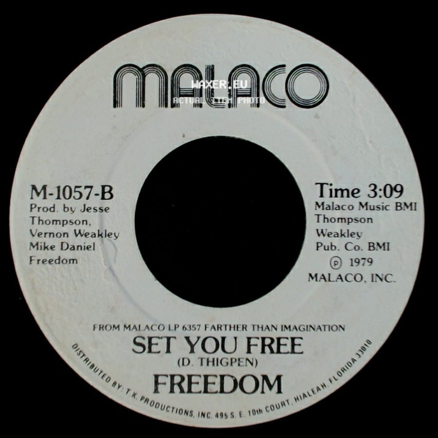 Freedom - Set You Free / Dance Sing Along side A