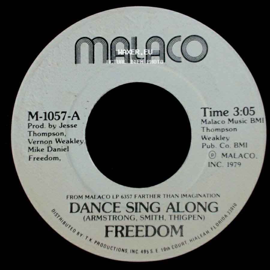 Freedom - Set You Free / Dance Sing Along side B