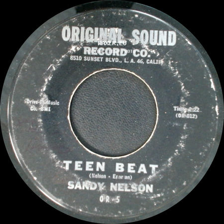 Sandy Nelson - Big Jump / Teen Beat side B