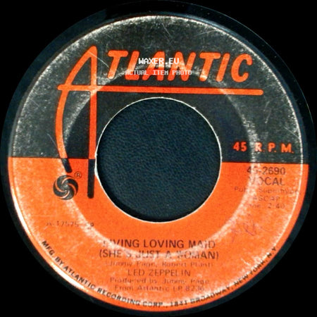 Led Zeppelin - Living Loving Maid (She's Just A Woman) / Whole Lotta Love side A