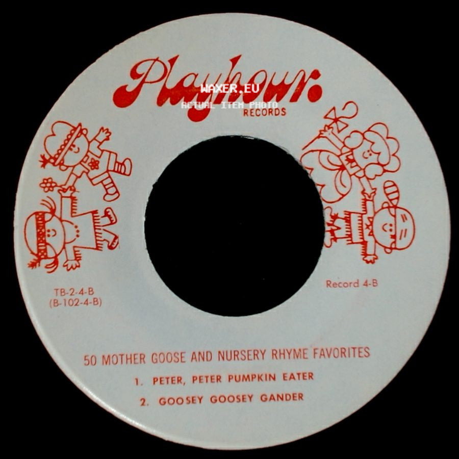 Unknown Artist - 50 Mother Goose And Nursery Rhyme Favorites / 50 Mother Goose And Nursery Rhyme Favorites side A