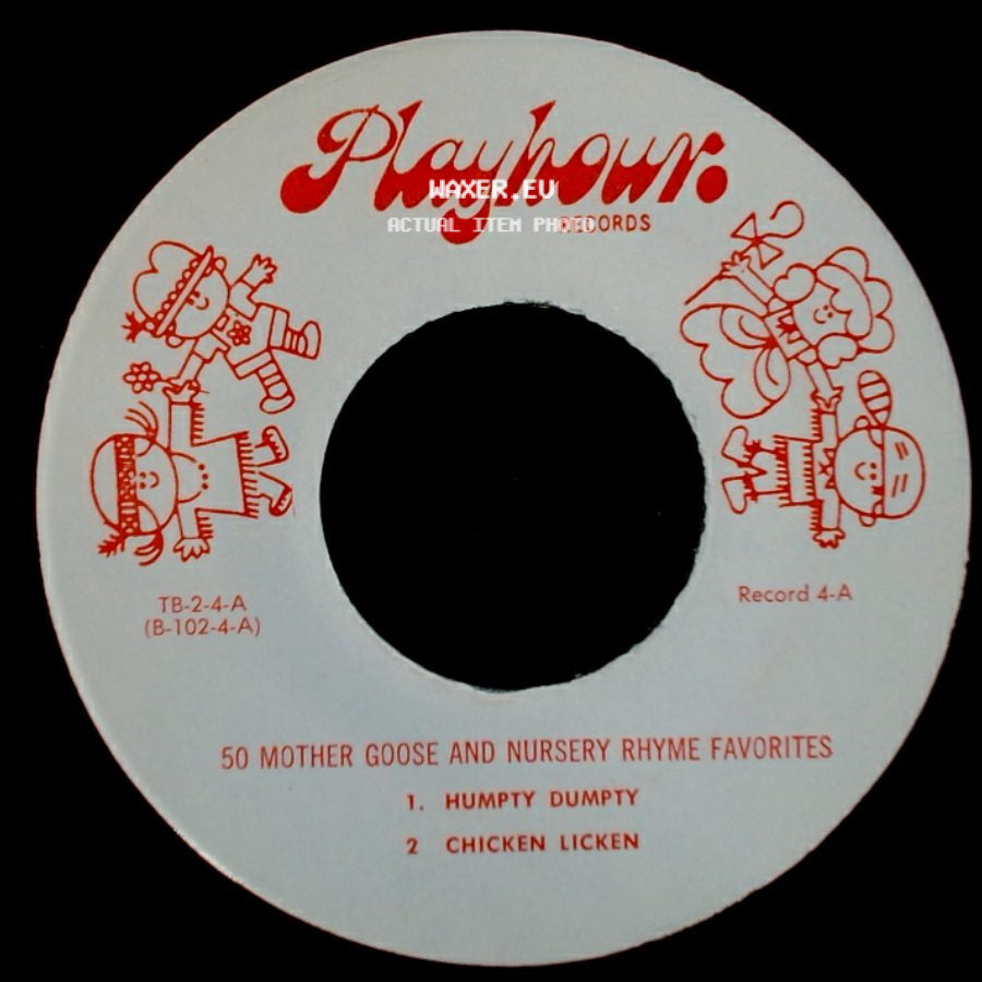 Unknown Artist - 50 Mother Goose And Nursery Rhyme Favorites / 50 Mother Goose And Nursery Rhyme Favorites side B