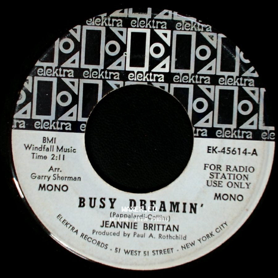 Jeannie Brittan - Busy Dreamin' / Busy Dreamin' side A