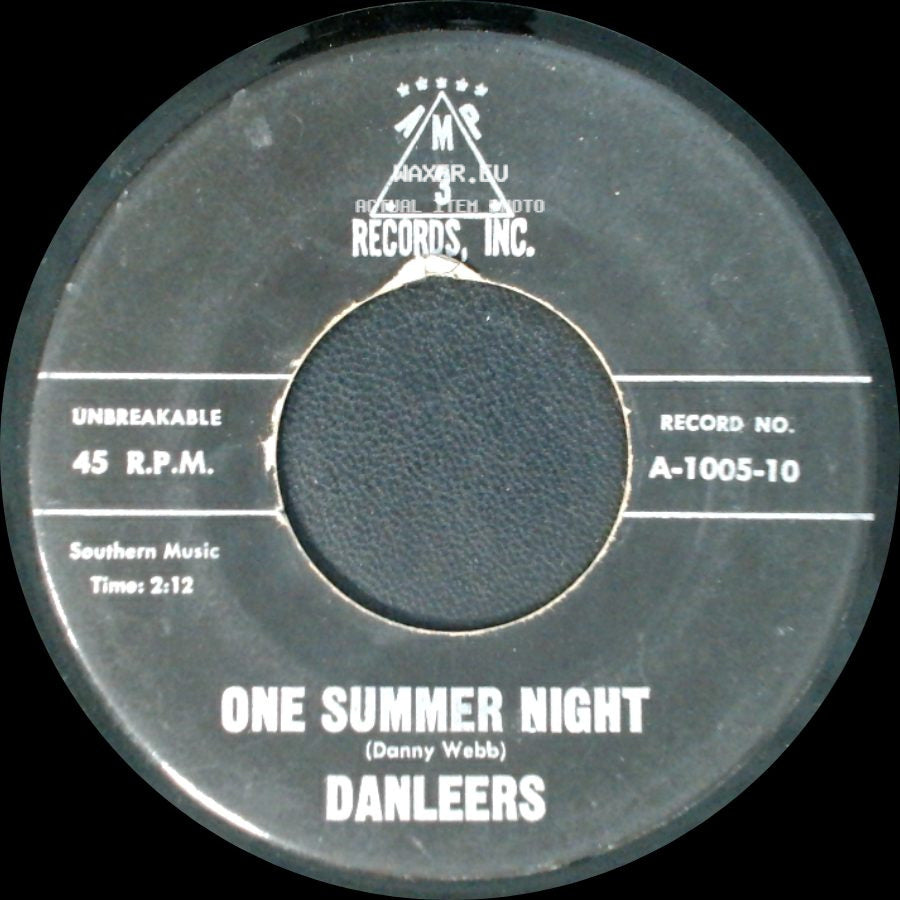 Danleers - Wheelin' And A-Dealin' / One Summer Night side B