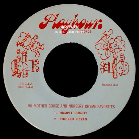 Unknown Artist - 50 Mother Goose And Nursery Rhyme Favorites / 50 Mother Goose And Nursery Rhyme Favorites side B