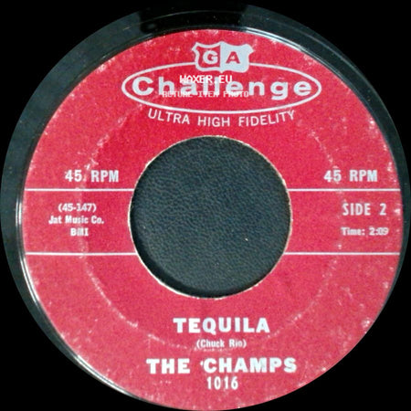 The Champs - Train To Nowhere / Tequila side B