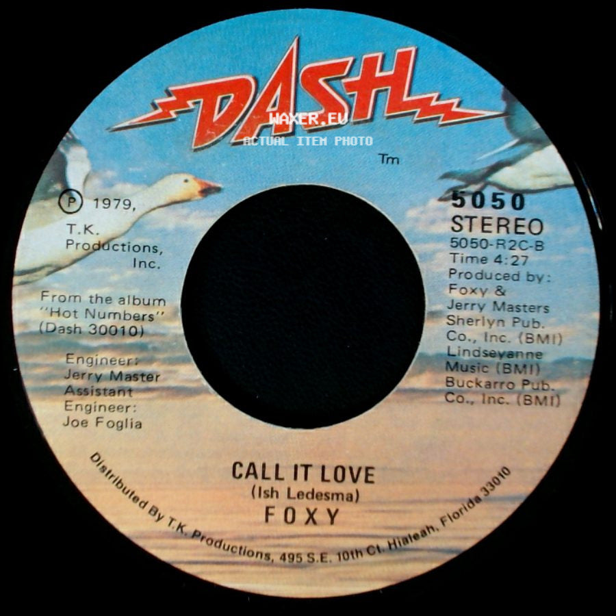 Foxy - Call It Love / Hot Number side A