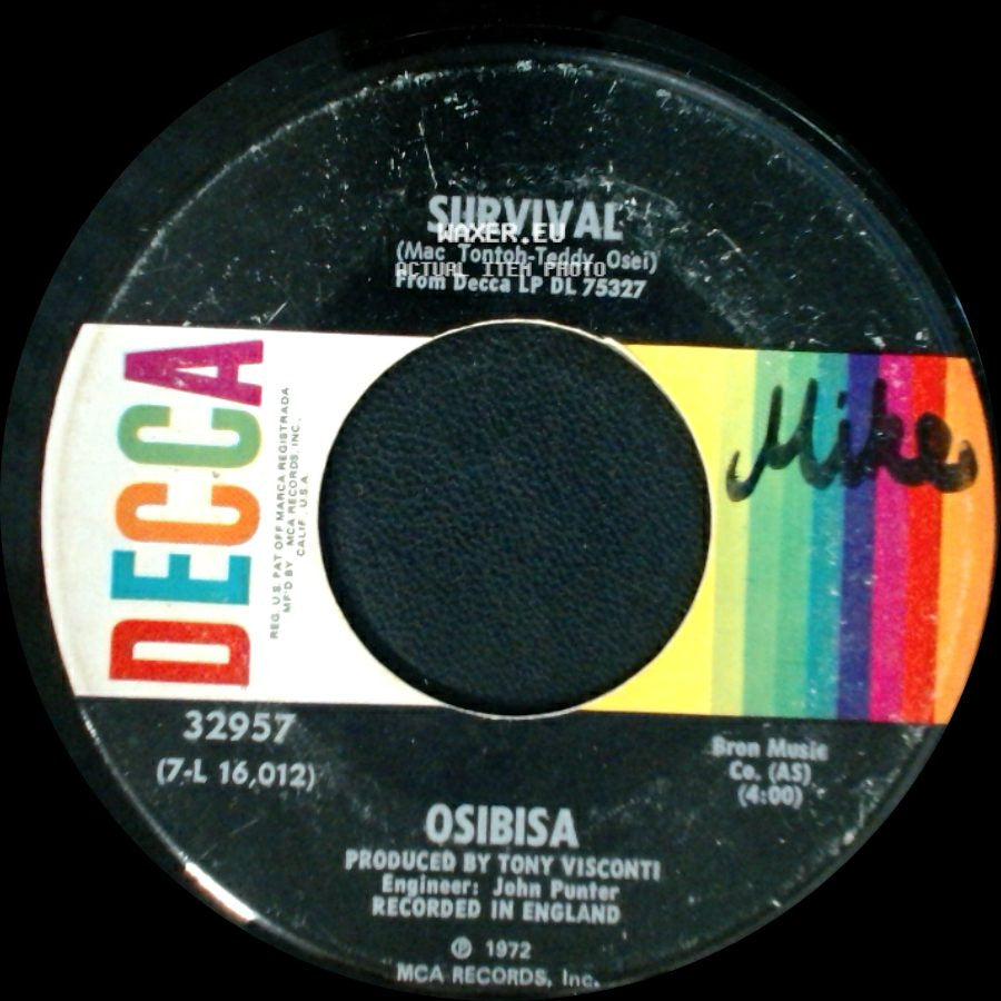 Osibisa - Survival / Move On side A
