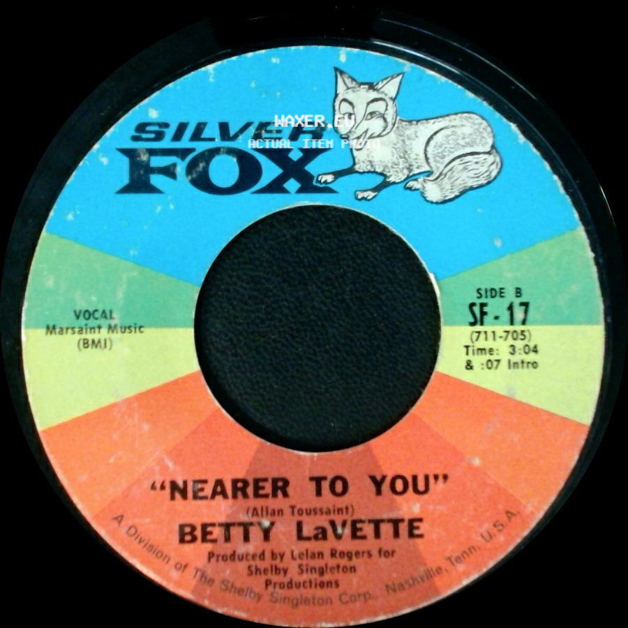 Betty Lavette - He Made A Woman Out Of Me / Nearer To You side B