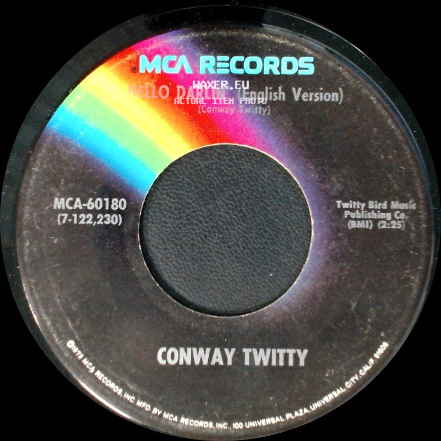 Conway Twitty - Hello Darlin' (English Version) / Hello Darlin' (Russian Version) side A