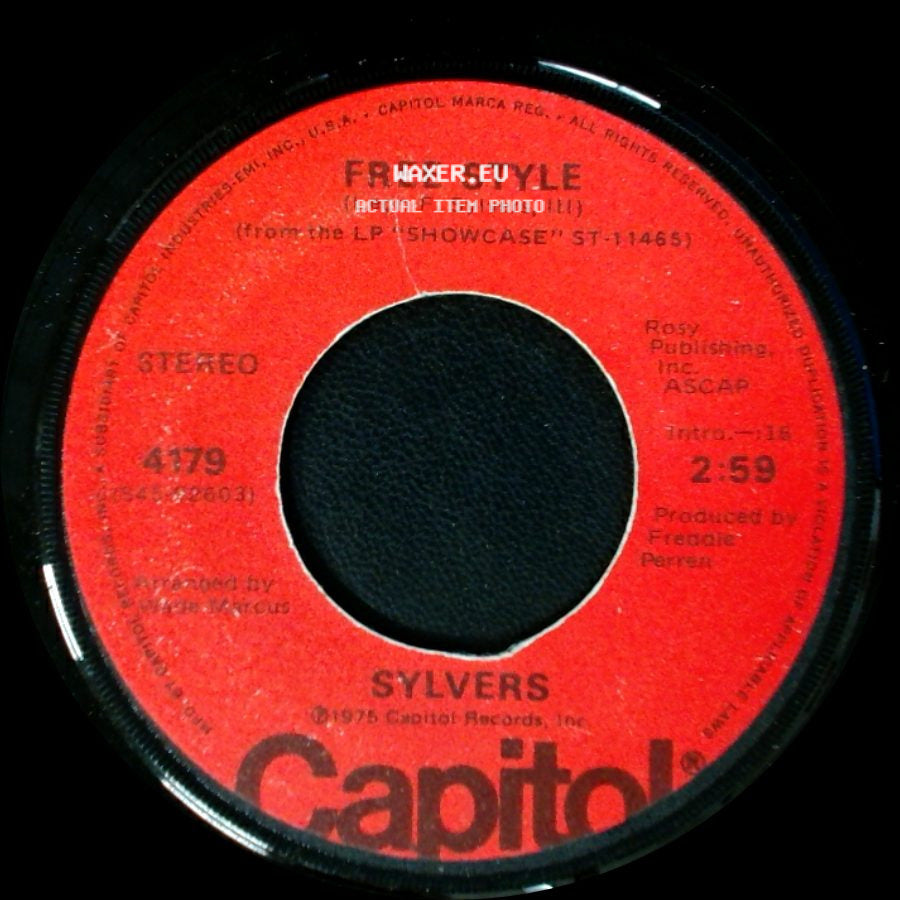 Sylvers - Boogie Fever / Free Style side B
