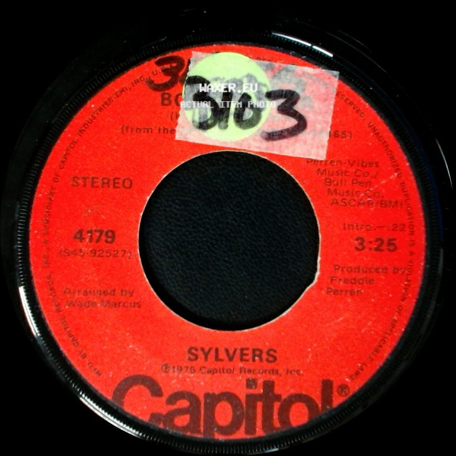 Sylvers - Free Style / Unknown Title B side B