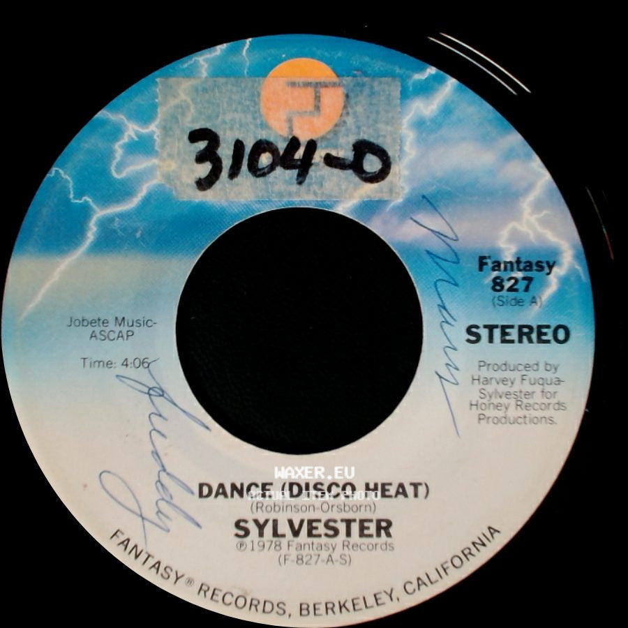 Sylvester - Dance (Disco Heat) / Was It Something That I Said side A