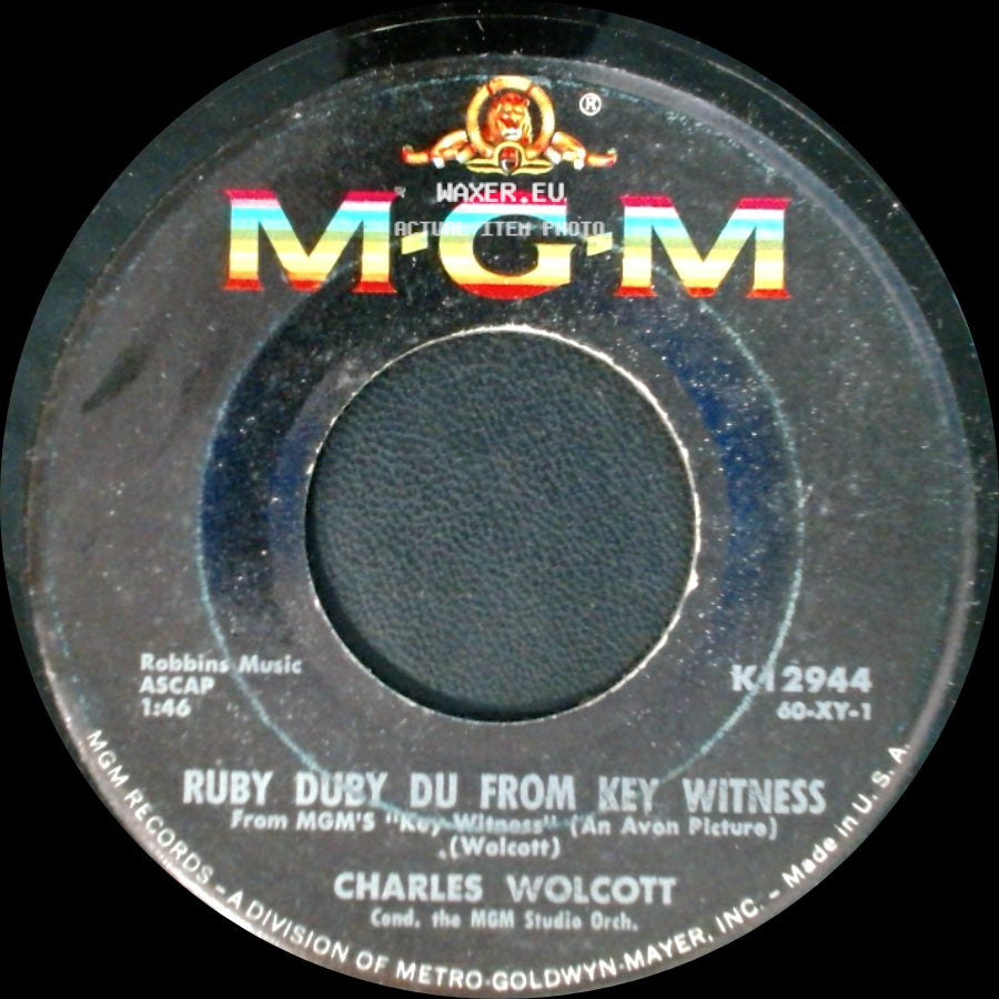 Charles Wolcott - Ruby Duby Du From Key Witness / Leatherjacket Cowboy side A