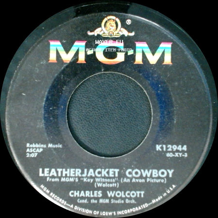 Charles Wolcott - Ruby Duby Du From Key Witness / Leatherjacket Cowboy side B
