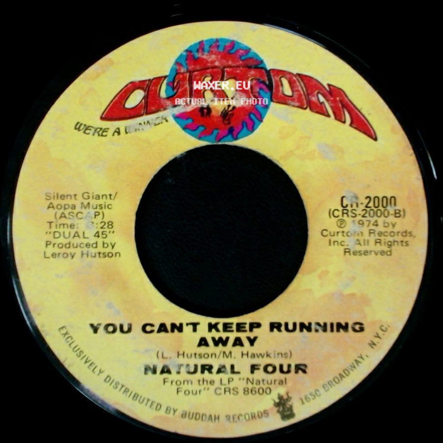 Natural Four - You Can't Keep Running Away / You Bring Out The Best In Me side A