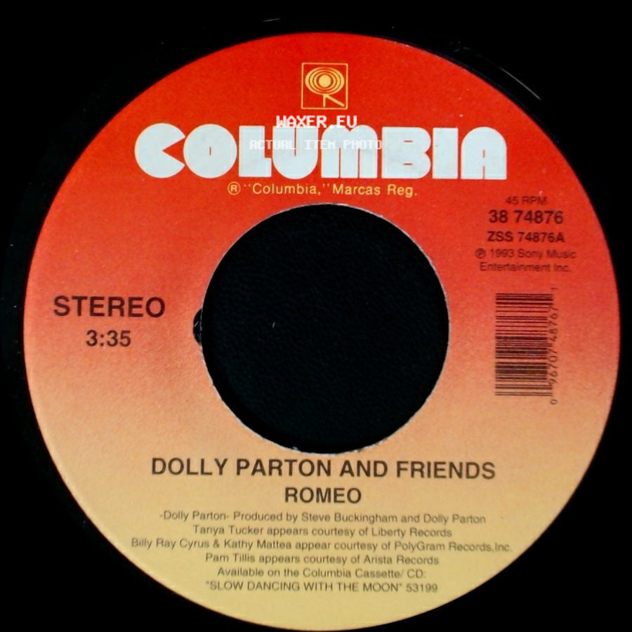 Dolly Parton / Dolly Parton And Friends - High And Mighty / Romeo side B