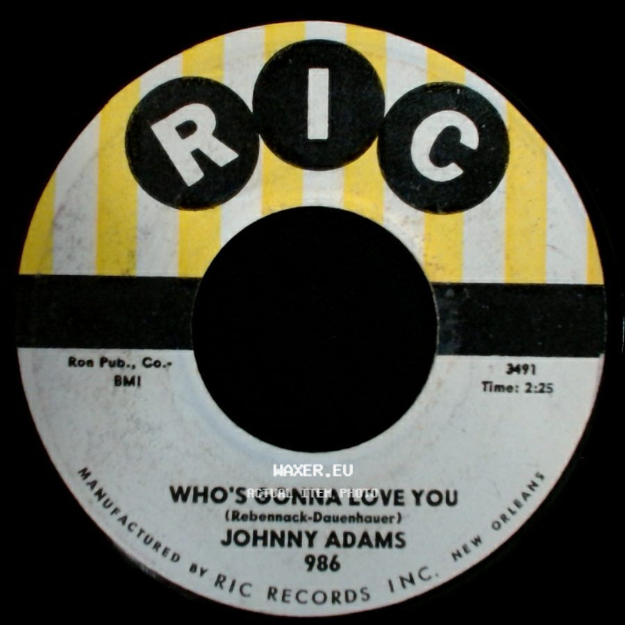 Johnny Adams - Who's Gonna Love You / A Losing Battle side A