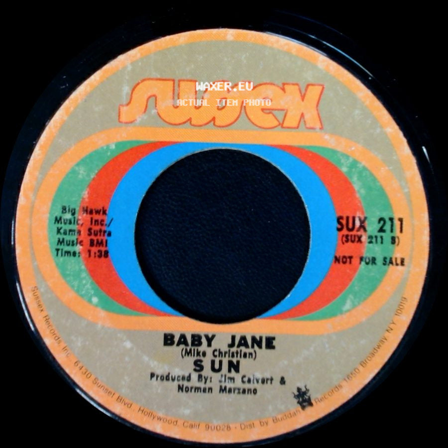 Sun - Baby Jane / Elaina side A