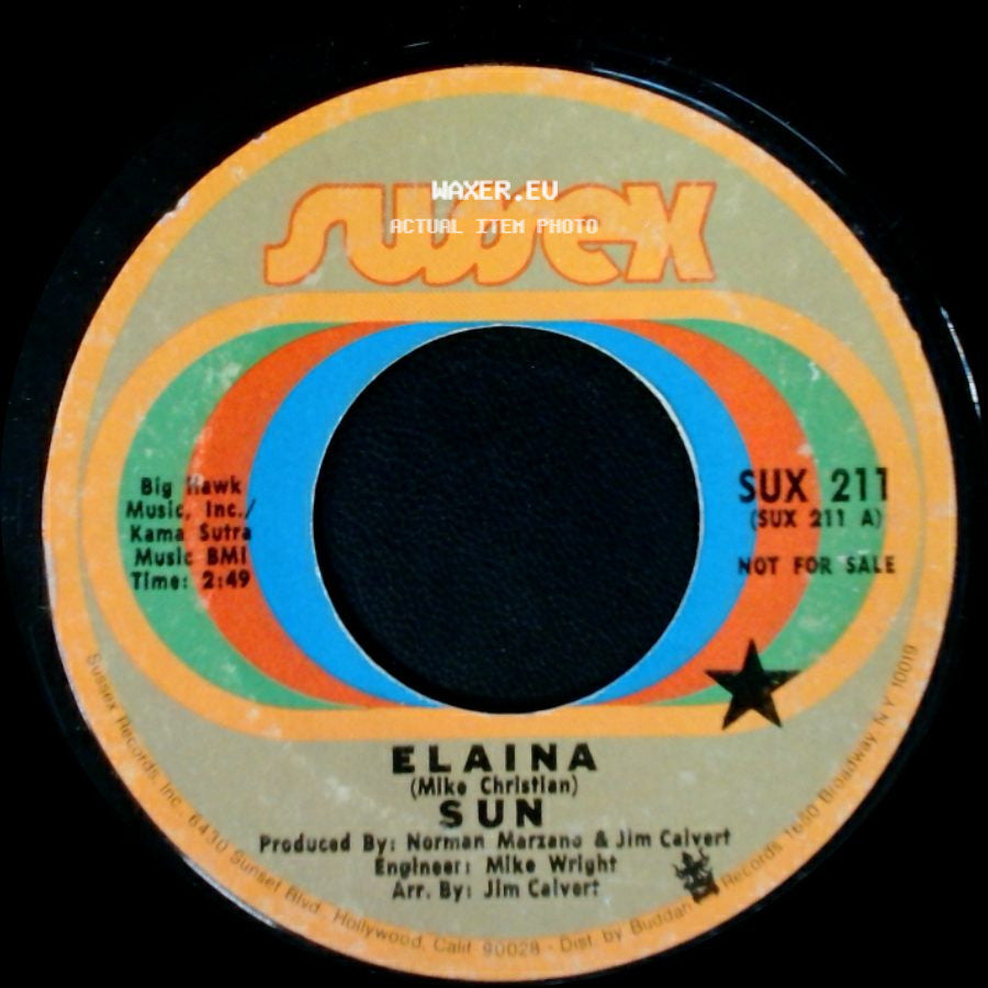 Sun - Baby Jane / Elaina side B