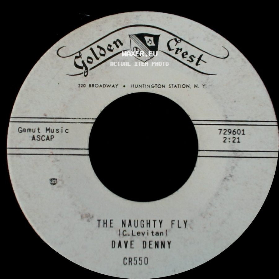 Dave Denny - I Gotta Have My Baby Back / The Naughty Fly side B