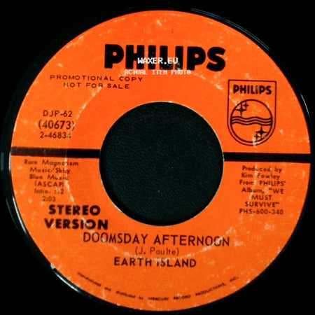Earth Island - Doomsday Afternoon / Doomsday Afternoon side B