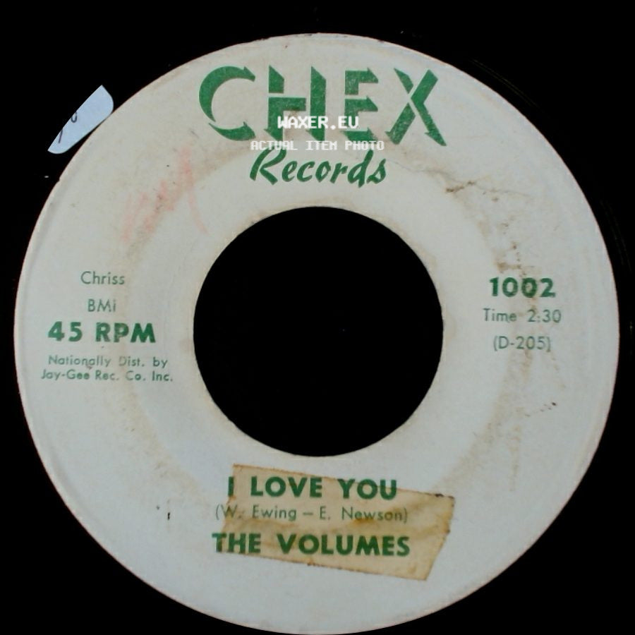 The Volumes - I Love You / Dreams side A