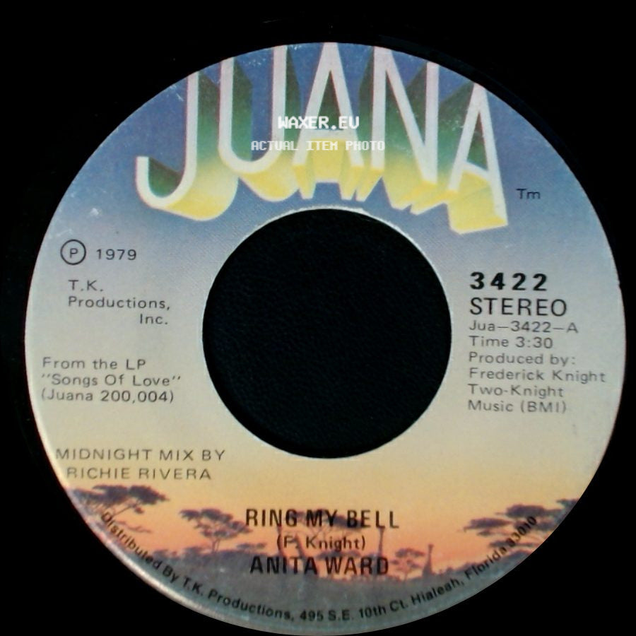 Anita Ward - Ring My Bell / If I Could Feel That Old Feeling Again side A